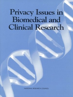 cover image of Privacy Issues in Biomedical and Clinical Research
